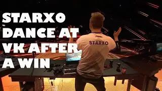 Acend's Starxo Dance at VK after a win - VALORANT CHAMPION 2021