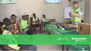 Schneider Electric South Africa Light-up Zandspruit Project