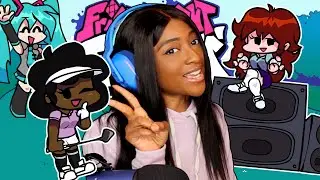 ДАВАЙТЕ ИГРАТЬ В ГОЛЬФ С КЭРОЛ!!! | Friday Night Funkin [Мини-игра в гольф с Мику]