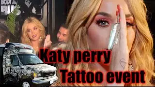 Katy Perry Video release party with the Body Art Bus