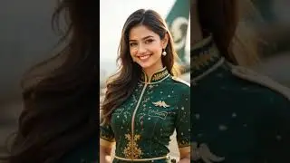 Elegant PIA Air Hostess in Traditional Uniform | part -16 | Pakistani Aviation Pride | #aviation