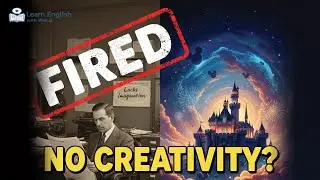 Walt Disney &ndash; Fired for &ldquo;Lack of Creativity&rdquo; | Learn English Through a True Story