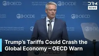 FULL PRESSER: Trump&rsquo;s Tariffs Could Crash the Global Economy &ndash; OECD Sounds Alarm | AF1B