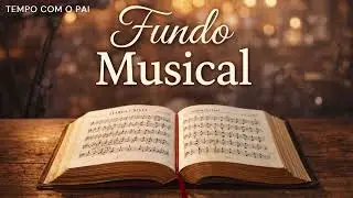 LINDO FUNDO MUSICAL da Harpa Crist&atilde;, piano suave com pad para Orar