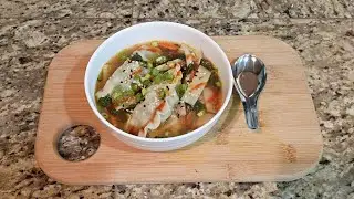 Pot Sticker Soup 