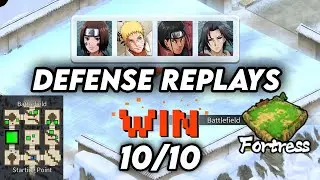 NxB NV Defense Replays 100% Win Rate | New Base June 2021 | Naruto x Boruto Ninja Voltage