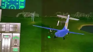 Air France Flight 7475000000000000000000000000000000000000000000000000000 - Smooth landing animation