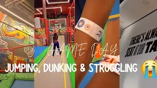 Game Day at Ozone Trampoline Park | Jumping & Dunking | Mini Vlog