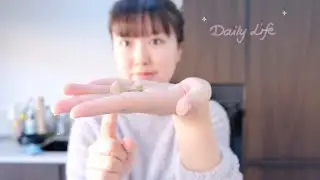 living abroad diaries ☃️ daily moments in snowy days, admiring snow with drink and snacks 
