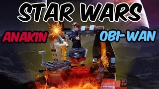 Lego Star Wars Episode 3 Anakin versus Obi-Wan build for Anxiety