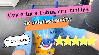 [4K Toddler toy review 9] Must have summer toy for your toddler! Unice toys cubos con moldes ♡♡♡♡♡