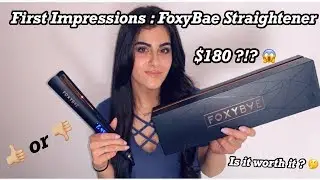 First Impressions of Foxy Bae Hair straightener