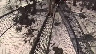 Winter Ziplining at Mountain Creek 2015!