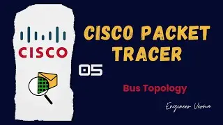 05 Bus topology  using cisco packet tracer | Cisco packet tracer