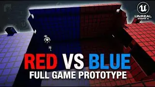 &ldquo;Unreal Engine 5 Prototype Showcase &ndash; Red vs Blue&ndash;Inspired Environment (Early Build)&rdquo;
