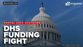 Partial government shutdown continues as House returns to weigh Senate passed funding deal