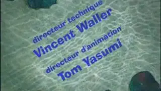 Squid's Visit Title Card (French)