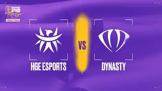 HGE ESPORTS VS DYNASTY - MAPA 1 - GRUPO B - JORNADA 3 - CHALLENGERS SPAIN - RISING MEDIA MARKT SPLIT