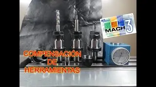 Compensaci&oacute;n de herramientas en Mach3 CNC (X2 Mini Mill) / Tool Offsets in Mach3 CNC (X2 Mini Mill)