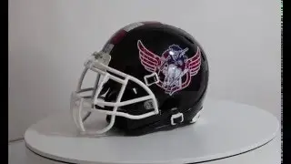 Sportdecals&reg; Xenith&reg; - Custom Stripe with Patriot Decals