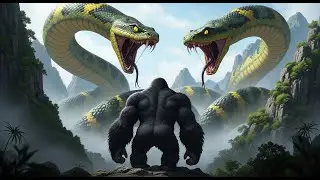King Kong VS  Titanoboa: The Ultimate Predator Clash