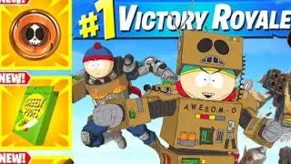 Fortnite NEW SOUTH PARK update is here SOLO victory royale zero build gameplay no commentary