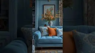Stunning Blue Living Room Decor Ideas | Shabby Chic