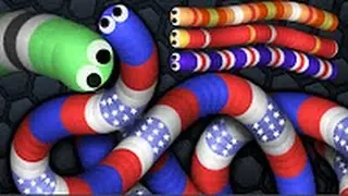 Slither.io большой секрет скинов про отлов длинная змея в Slither.io! (Slither.io лучшие моменты)
