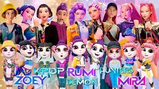 😈🎵 My Talking Angela 2 | K-POP DEMON HUNTERS | New Cosplay  Makeover🔥✨