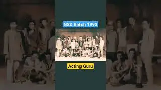 Students From Viral 1993 NSD Batch Acting Guru #NSD @bjas#actors #shorts