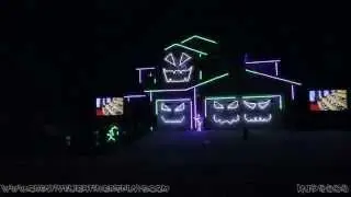 Halloween Light Show 2015 - Monster Mash (Bobby Pickett)