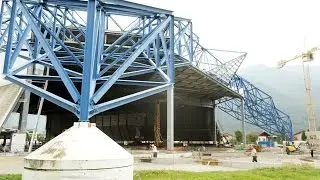 La Halle Olympique d'Albertville se transforme