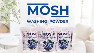 Pakistan's Premium Washing Powder Brand MOSH in Premium Bucket Packaging!