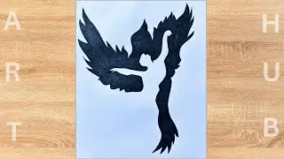 How To Draw Eagle Girl Drawing ✍️ || Full Tutorial Vedio step by step || 
