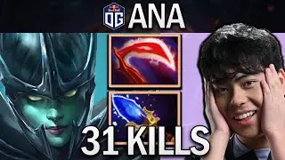 OG.ANA PHANTOM ASSASSIN WITH 31 KILLS - DOTA 2 7.30 GAMEPLAY