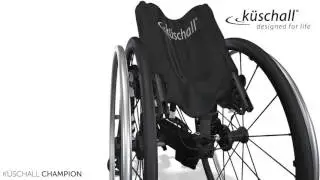 Kuschall Champion la carrozzina superleggera pi&ugrave; compatta