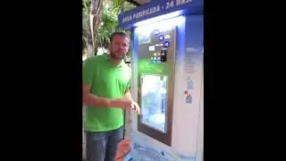 Maquina despachadora de agua purificada Agua Diez