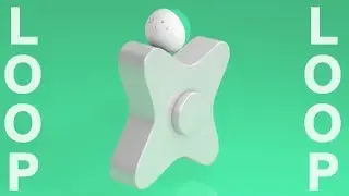 Balancing Ball Satisfying Loop | Cinema 4d