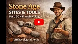 Stone Age Sites & Tools Explained | UGC NET Archaeology | Archaeological Point