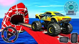 Superhero Car Ramp Stunt - Impossible GT Car Driving Tracks 3D - Android GamePlay