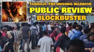 Tanhaji: The Unsung Warrior - Public Review at Gaiety Galaxy | Ajay Devgn, Saif, Sharad, Kajol