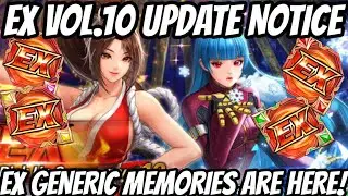 EX Volume 10 Update Notice Breakdown: EX Generic Memories, New Content... Need I Say More?!
