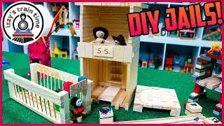 DIY Thomas and Friends JAILS! Fun Toy Trains for Kids!