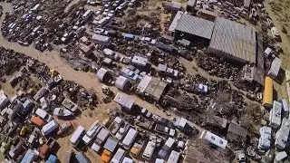The Largest Car Graveyard You've Ever Seen
