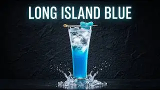 How to make the cocktail LONG ISLAND BLUE