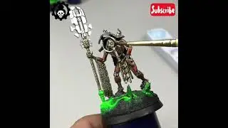 #Shorts EASY Necrons Kamoteph Copper TMM Painting with Washes | Vallejo Mecha Colors | 2021
