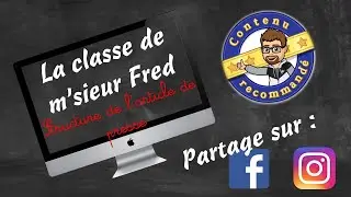 Structure d'un article de presse