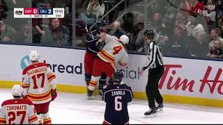 Rasmus Andersson vs Boone Jenner, Flames @ Jackets - 13th Jan 2026