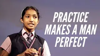 Practice Makes A Man Perfect | Anna Maria Wilson | Carmel CMI  Public School, Vazhakulam