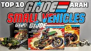 ТОП-10 маленьких машинок GI Joe | Винтажные игрушки